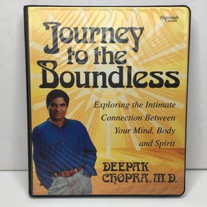 Nightingale Conant Journey to the Boundless Deepak Chopra 6 Cassettes Set Audio
